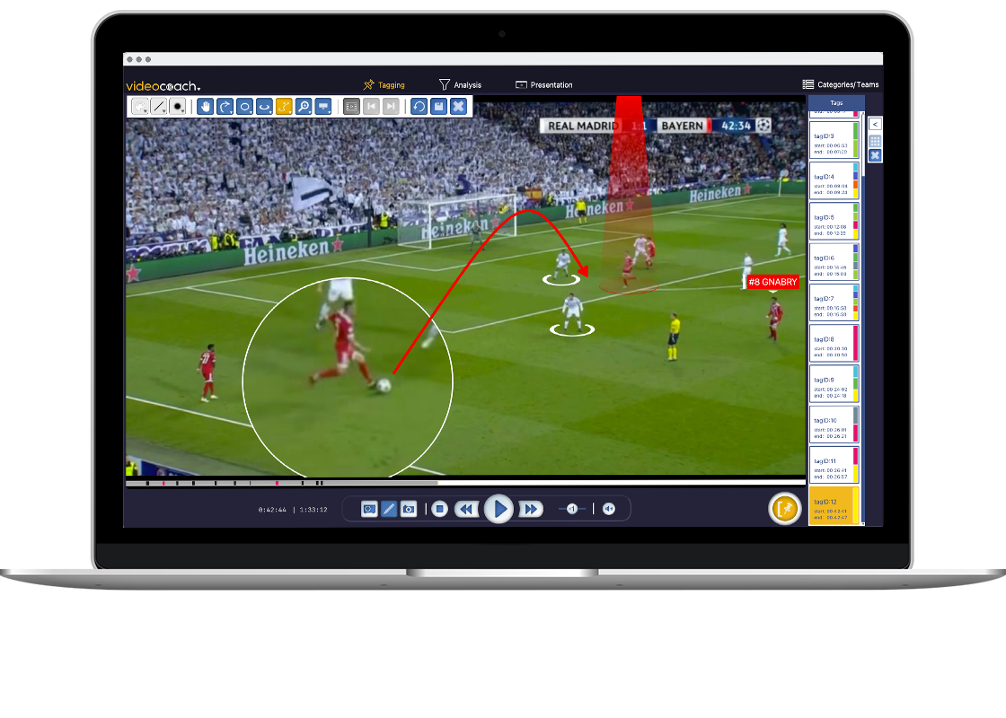 Videoanalyse-Software für macOS und Windows sportimization