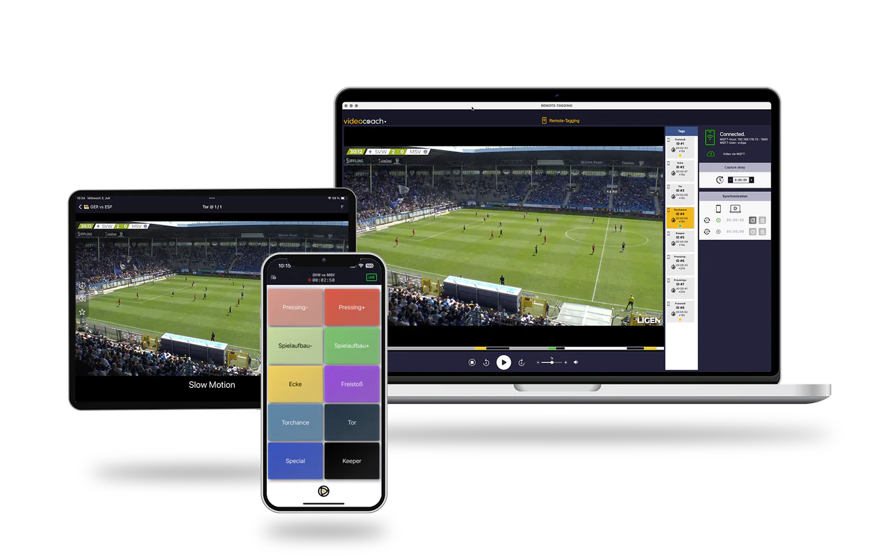 videocoach+ Live Tagging Setup